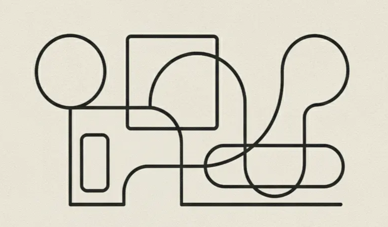 Abstract geometric shapes